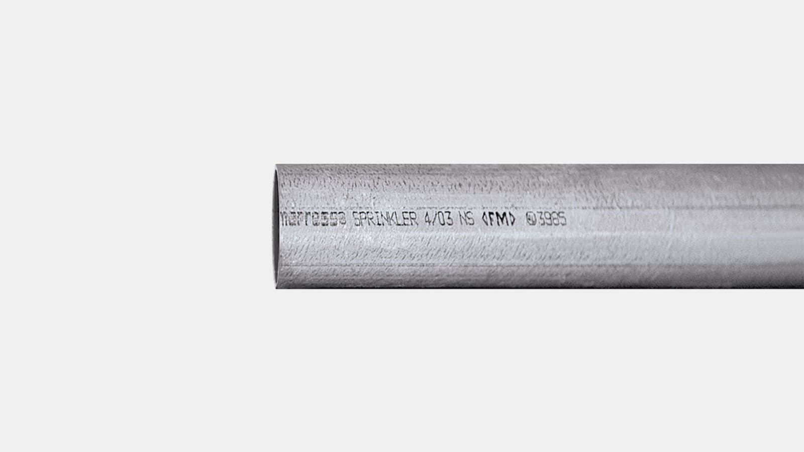 Systémová rúra Geberit Mapress z uhlíkovej ocele pozinkovaná zvnútra a zvonka Systémová rúra Geberit Mapress z uhlíkovej ocele pozinkovaná zvnútra a zvonka