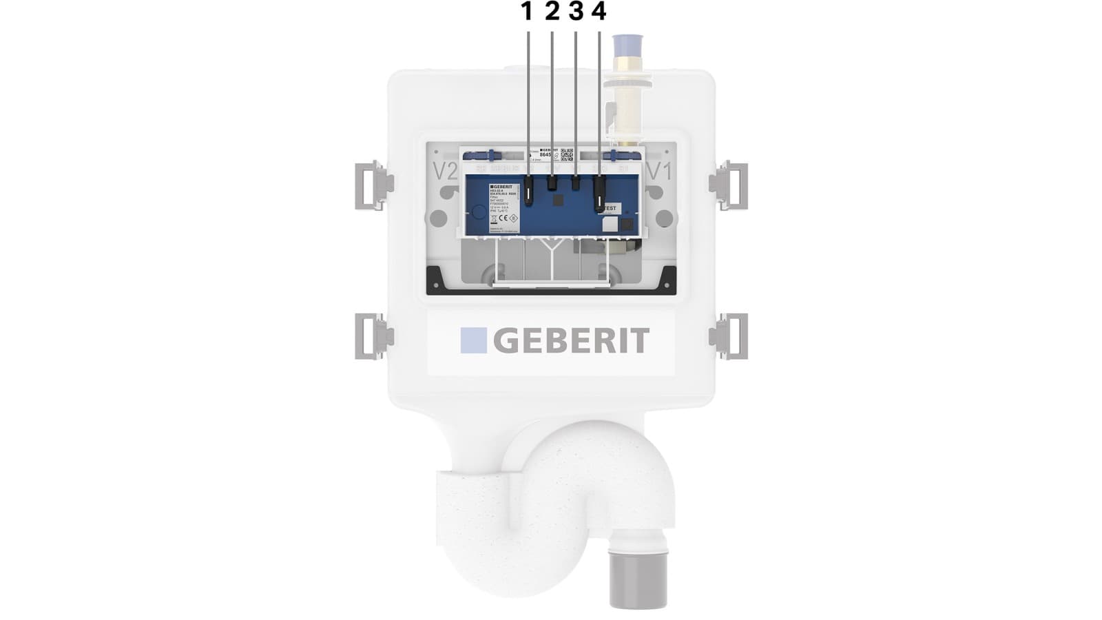 Hygienické prepláchnutie Geberit HS30 (© Geberit) Hygienické prepláchnutie Geberit HS30 (© Geberit)