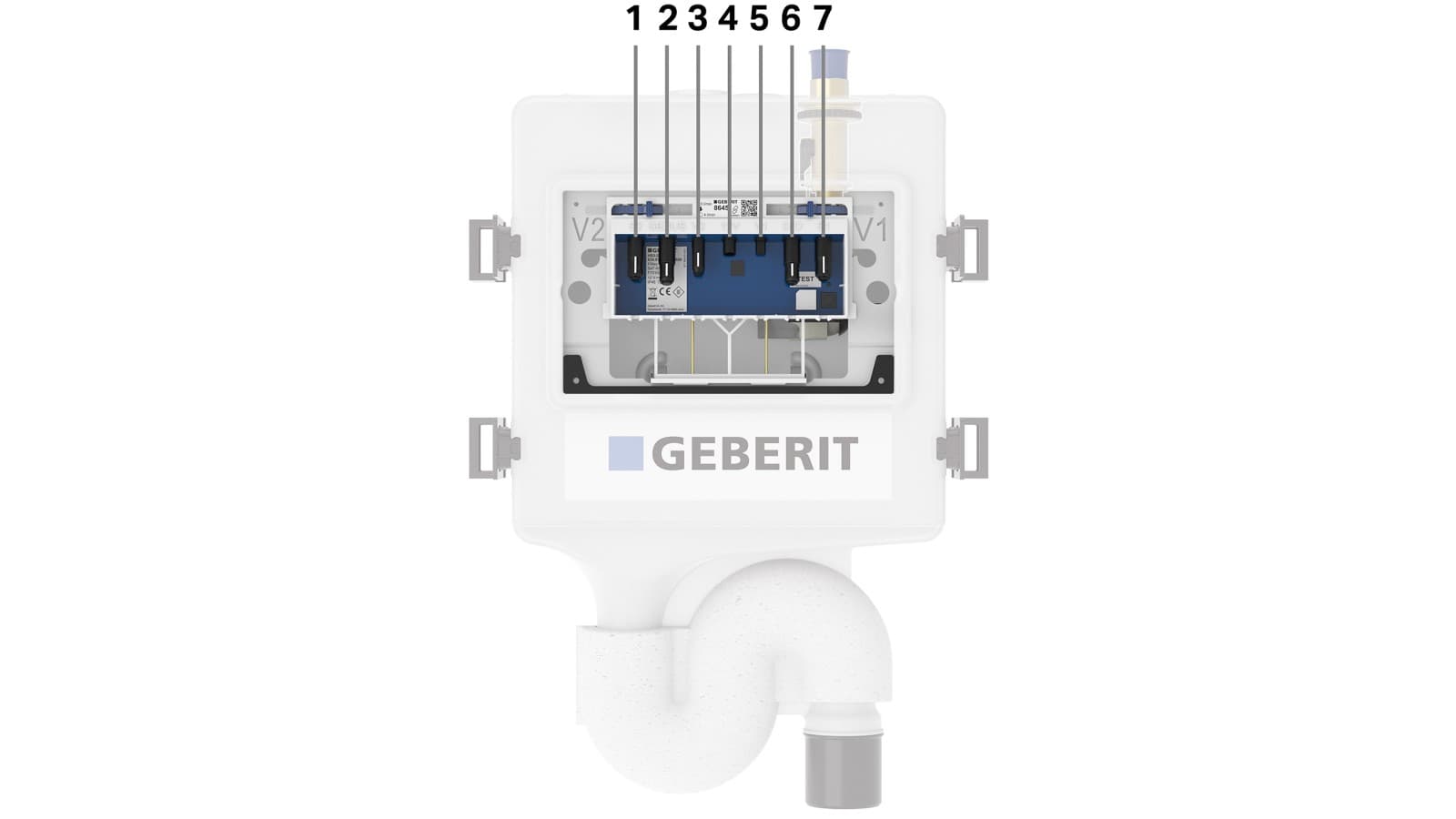 Hygienické prepláchnutie Geberit HS50 (© Geberit) Hygienické prepláchnutie Geberit HS50 (© Geberit)