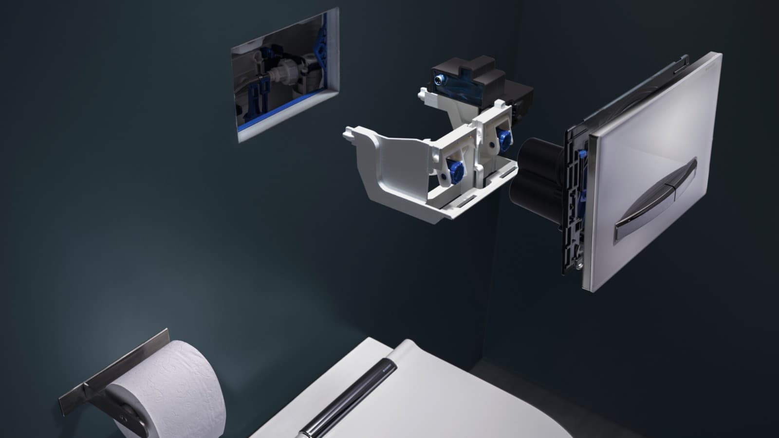 Hygienické prepláchnutie Geberit HS05 (© Geberit) Hygienické prepláchnutie Geberit HS05 (© Geberit)
